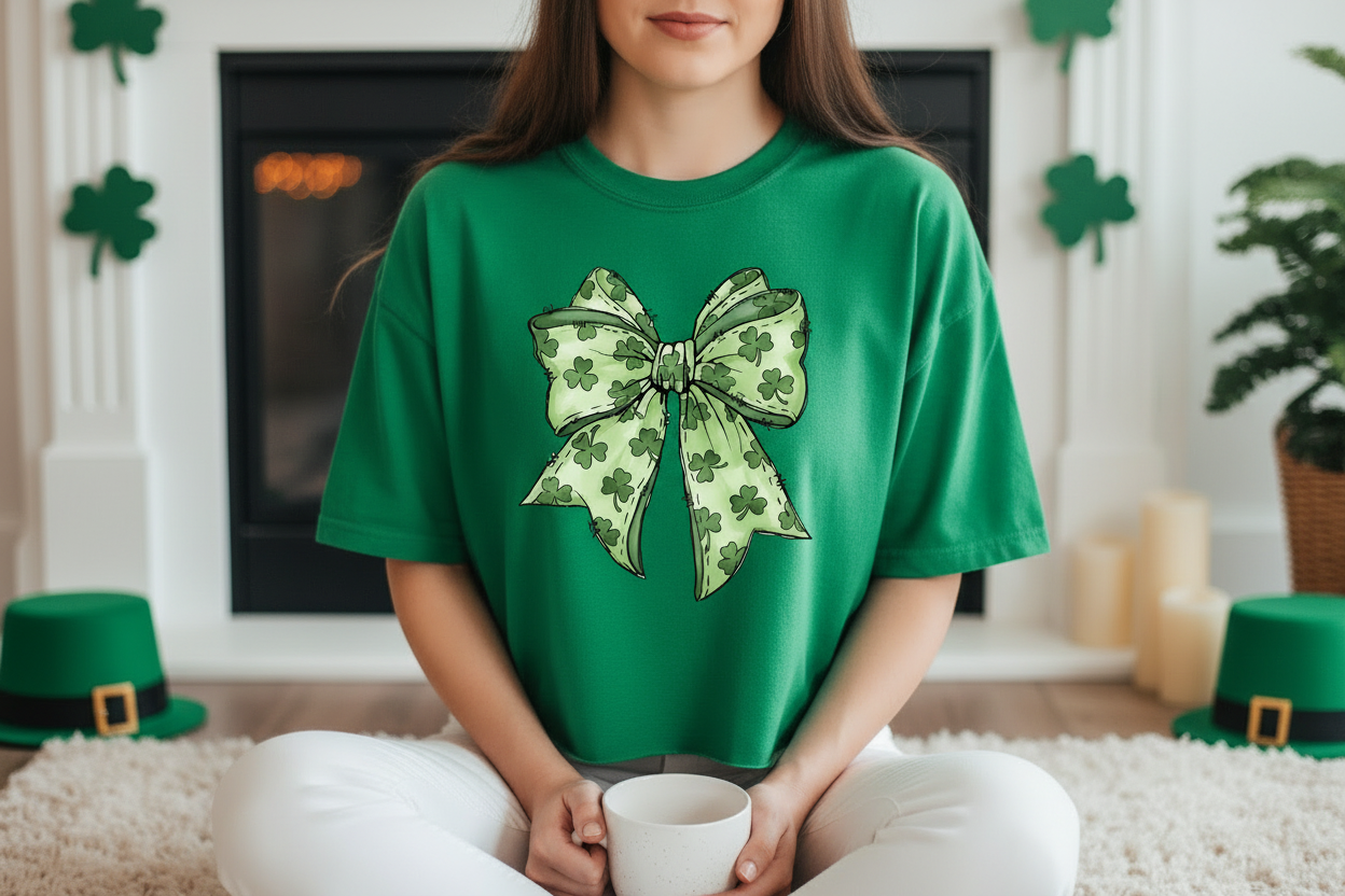 Kelly Green Cropped T-Shirt