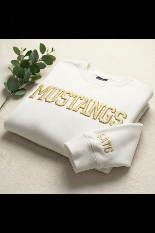 Mustangs Sweatshirt - White